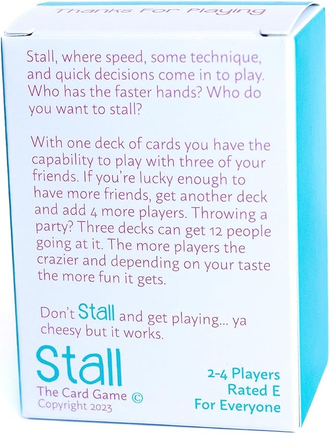 Fun Fast-Paced Game for Families - Funny Card Game for Adults, Teens, and Kids - Best Game for 2-4 Players