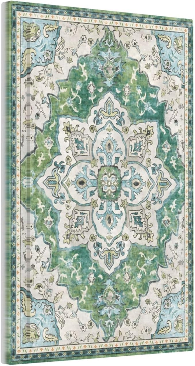 Sage Green Boho Vintage Floral Light Switch Cover Plate 1 Gang No Device Blank Electrical Wall Plates Faceplate Decorative Switch Plate Covers for Bedroom Living Room Decor
