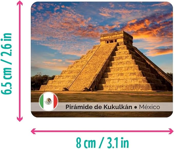 Menique Explore The World Memory Matching Game – Spanish Edition – 100 Cards (50 Pairs) with Iconic Landmarks, Country & Flag – Educational Geography Game in Spanish.