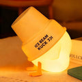 Night Light for Kids, Rechargeable Bedside Touch Lamp, Portable Dimmable Nightlight, Cute Lamp Gifts for Baby, Teens, Adults, Table Decor for Bedrooms, Office(Ice Cream Duck)