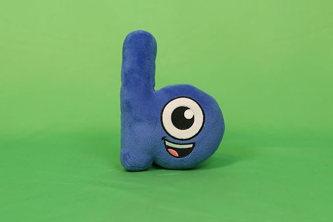 Alphabet Plush Toy Set for Kids - Stuffed Alphabet Letter Toys ABCD- Machine Washable - Perfect for ABCs Learning - Educational Preschoolers, Kids Ages 3, 4, 5 - Plush Toys