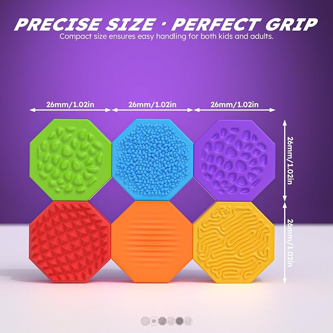 Magnetic Chess Game with Stones,Magnet Game with String - 18 Silicone-Covered Magnets Fidget Toy Textured Sensory Rock Toys Strategy Game for Stress Relief,ADHD, Travel Family Toys for Kids & Adults