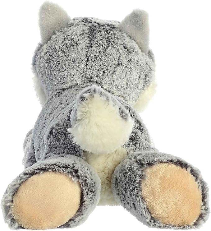 Aurora® Adorable Flopsie™ Winter Wolf™ Stuffed Animal - Used to Create Imaginative Play Adventures - Perfect for Birthdays, Kids and Adults, All Ages - Gray 11.5 Inches