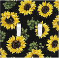 Decorative Switch Plates Floral Sunflower Plants Flowers 2 Gang Double Toggle Outlet Light Switch Cover Wall Plate Electrical Faceplate For Bed Room Farmhouse Decor