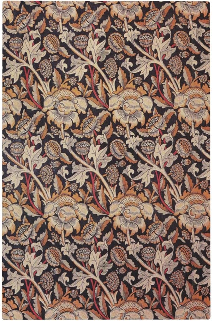 Light Switch Cover Plate Vintage William Morris Floral Plants 1 Gang No Device Blank Electrical Wall Plates Faceplate Decorative Switch Plate for Bedroom living Room Decor