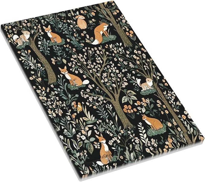 Light Switch Cover Plate Fairy Forest Animals Fox Squirrel Flower 1 Gang No Device Blank Electrical Wall Plates Faceplate Decorative Switch Plate For Bed Room Farmhouse Decor