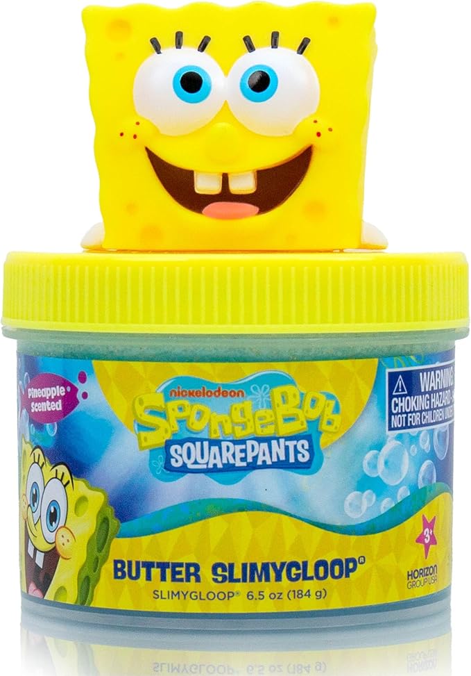 Spongebob Squarepants™ Butter SLIMYGLOOP, Pineapple Scented Slime, 6.5 oz.