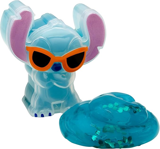 CRA-Z-Slimy Cool Stitch Slime Toy- Glossy, Stretchy, Super Soft, Smooth Cool Blue Stitch Slime for Boys and Girls, Lilo and Stitch Kids Toy Gift