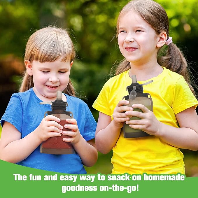 haakaa Silicone Yummy Pouch Sippy Spout, Adaptor Compatible haakaa Yummy Pouches and Milk Storage Bags,Not Compatible with Other Brands,Grey
