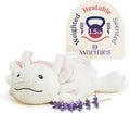 warmies Microwavable & Weighted Stuffed Animals, Axolotl - Heated Stuffed Animal Plushie for Warmth & Comfort - Cute Soft Plush Toys for Adults & Children (Boys, Girls, Babies & Toddlers)