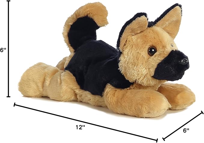 Aurora® Adorable Flopsie™ Bismarck™ Stuffed Animal - Used to Create Imaginative Play Adventures - Perfect for Birthdays, Kids and Adults, All Ages - Black 12 Inches