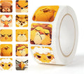 500Pcs Cartoon Animals Sticker Roll, Funny Waterproof Animals Stickers for Kids, Colorful Decals for Crafts, Water Bottle, Laptop, Bumper,Helmet, Fridge, School Rewards, Party Goodie Bags