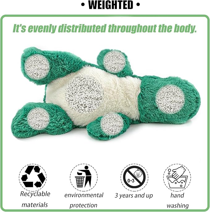 YOUBLEK 20" | 4 Pounds Weighted Stuffed Animals,Sensory Comfort Plush Throw Pillow Toy, Soft for Home & School, Kawaii Plushies Hugging Toy Gifts for Kids & Adults (Dinosaur, 20 inch 4 Pounds)