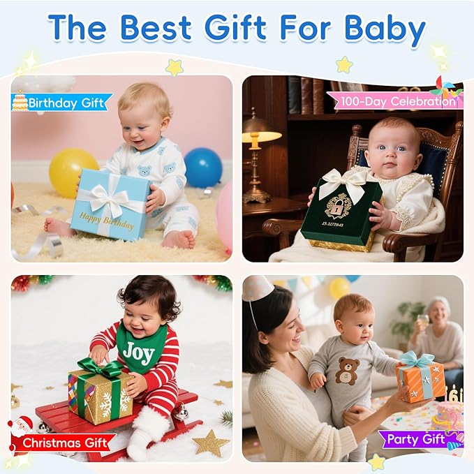 Baby Toy for 12M+, Montessori Sensory Toy Play Set for Toddlers, UFO Pull String Toy in Stollers Educational Toy for Development Fine Motor Skills Gift for Boys& Girls