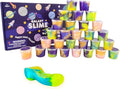 Slime Party Favors for Kids - 28 PCS Galaxy Slime Kit Gift Exchange, Non-Sticky, Non-Toxic and Mess-Free, Gorgeous Colorful Sensory Toys for Kids, Easter and Valentine Gifts (4 Style)