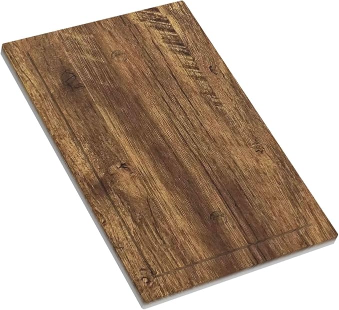 Light Switch Cover Plate Rustic Wood Grain Country Vintage Wooden Board 1 Gang Blank No Device Decorative Outlet Covers Electrical Wall Plate Switchplate for Farmhouse Home Decor