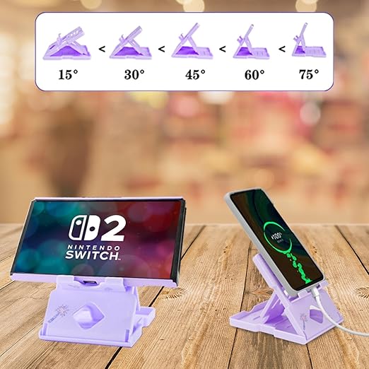 GUTIAL Accessories Pack for Nintendo Switch 2 2025 - Cute Kawaii NS 2 Accessories kit for Grils Boys Kids with Travel Carrying Case and Cartoon Dockable Cover Case, Screen Protector, Stand