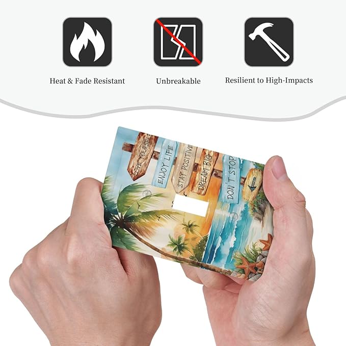 Tropical Beach Palm Tree Summer Coastal Ocean Sunset Decorative Light Switch Cover 1 Gang Single Toggle Device Electrical Faceplate Switchplates Decorator Outlet Wall Plate for Bedroom Living Room