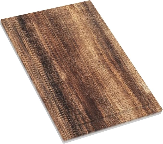 Light Switch Cover Plate Vintage Rustic Brown Wood Grain 1 Gang No Device Blank Electrical Wall Plates Faceplate Decorative Switch Plate for Bedroom Farmhouse Decor