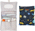 HAMUR Baby Diaper Bag Organizer – Travel-Friendly, Compact & Foldable | Stroller Pouch for Newborn Essentials – Must-Have for Boys & Girls (Space)