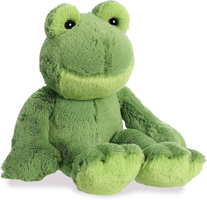 Aurora® Adorable Flopsie™ Fernando Frog™ Stuffed Animal - Used to Create Imaginative Play Adventures - Perfect for Birthdays, Kids and Adults, All Ages - Green 10 Inches