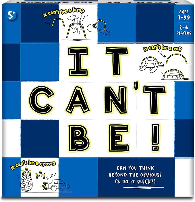 Skillmatics Card & Board Game - It Can't Be, Fast-paced Fun, Hilarious Drawing Game, Perfect For Families, Parties, and Game Nights, Race to Doodle, Gifts for Kids, Teens, Adults Ages 7, 8, 9, 10 & Up