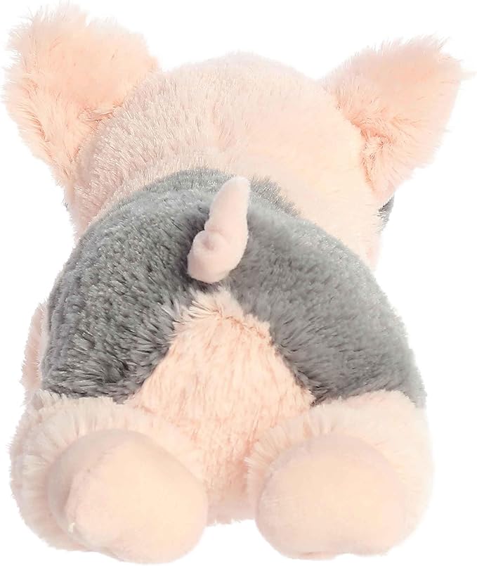 Aurora® Adorable Flopsie™ Tidbit Mini Pig™ Stuffed Animal - Used to Create Imaginative Play Adventures - Perfect for Birthdays, Kids and Adults, All Ages - Pink 12 Inches