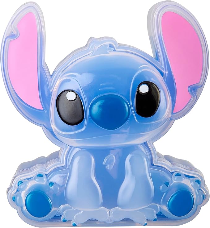 CRA-Z-Slimy Stitch Slime Toy- Glossy, Stretchy, Super Soft, Smooth Blue Stitch Slime with Stitch Shaped Confetti Mix-Ins for Boys and Girls, Lilo and Stitch Kids Toy Gift