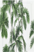 Light Switch Cover Plate Palm Trees Tropical Green Plant Palm Leaf 1 Gang No Device Blank Electrical Wall Plates Faceplate Decorative Switch Plate For Bed Room Bathroom Decor