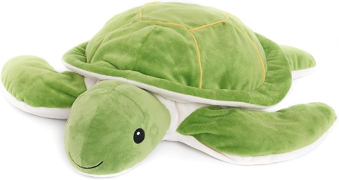 WEIGEDU Weighted Sea Turtle Plush Toy - 20 Inches, 2.3 lbs, Soft & Removable Weight for Kids and Adults - Embroidered Eyes, Comfort