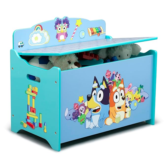 Delta Children – Bluey Deluxe Toy Box
