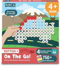 BINCA Dotties Dot Art Activity Kit - On the Go, 750+ Stickers, Vehicles Mess-Free Activities, DIY Dot Sticker Art, Travel Activities, Gifts for Boys & Girls Ages 4,5,6,7