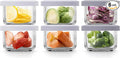 Comotomo 'Smart Vent' Baby Food Container, Gray Set of 6