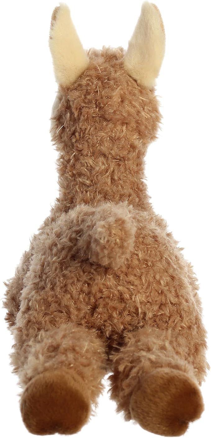 Aurora® Adorable Flopsie™ Louis Llama™ Stuffed Animal - Playful Ease - Timeless Companions - Brown 12 Inches