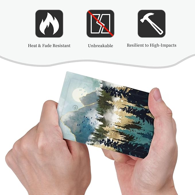 Boho Mountain Forest Abstract Sunset Sunrise Sun 1 Gang Light Switch Covers No Device Wall Plate Decorative Blank Switchplate Electrical Faceplate for Country Bathroom Bedroom Decor