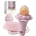 Moonkie Baby Fruit Feeder with Freezer Tray, BPA Free Silicone Food Feeder for Infant Self Feeding, Breastmilk Popsicle Molds, Mesh Feeder with Two Pouches, Baby Shower Gifts 4 Months+, 1 Pack