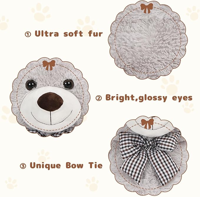 MaoGoLan Giant Teddy Bear Plush Toy - Ultra Soft & Cute Large Stuffed Animal 39 inches, Perfect for Baby Showers, Birthdays, Valentines Day Gifts (Kids, Couples, Family),Gray