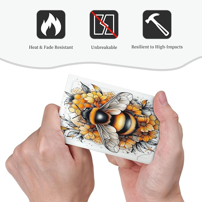 Light Switch Cover Plate Bee Honeycomb Flowers Plant Leaves 1 Gang No Device Blank Electrical Wall Plates Faceplate Decorative Switch Plate For Nursery Kids Room Decor