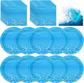 40 Pcs Ocean Plates and Napkins Sets - Under The Sea Party Supplies Tableware, Blue Disposable Paper Plates and Napkins Kit for Summer Ocean Themed Party Decorations Birthday Table Decor, Serves 20