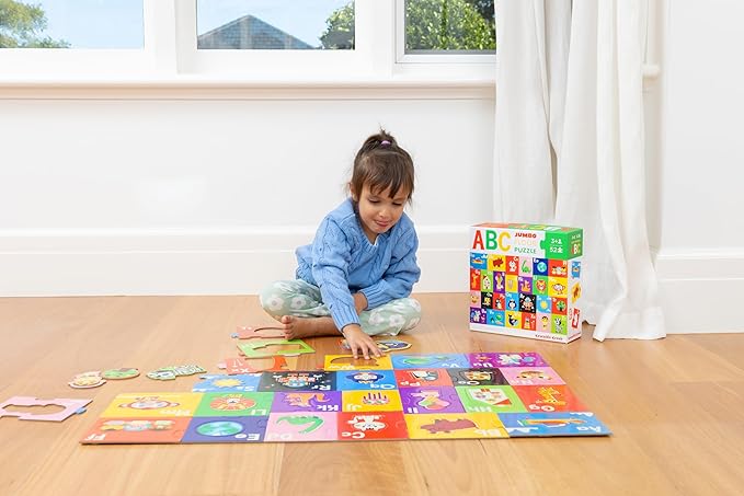 Crocodile Creek 50-Piece Jigsaw Puzzle - Fun Table or Floor Puzzles for Kids Ages 4-6 and Up - Includes Heavy-Duty Shaped Box for Storage - Santa's Workshop - 14" x 18" Finished