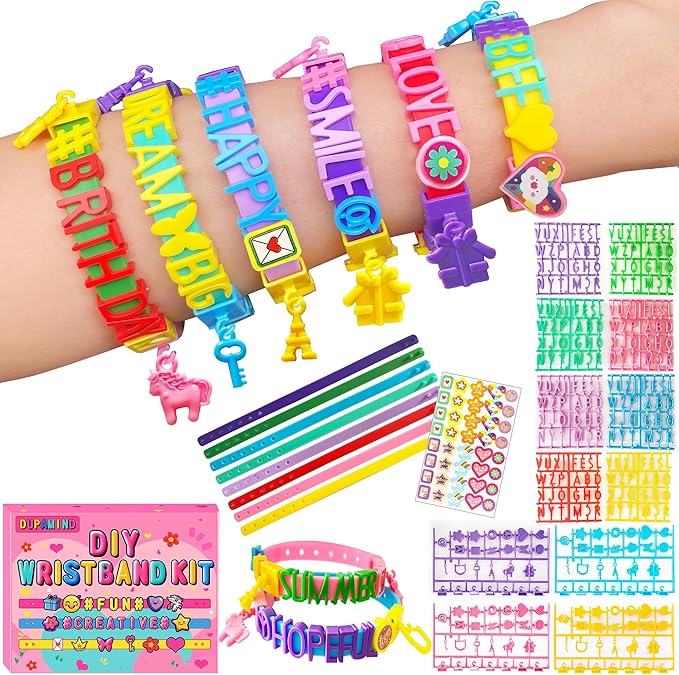Art & Craft Kits for Kids, Birthday Gifts Friendship Bracelet Making Kit for Girls, DIY Jewelry Making Kit, Girls Present for Ages 5-12, Toys for Age 5, 6, 7, 8, 9, 10, 11, 12 Years Old