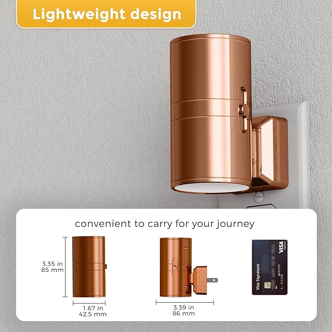 L LOHAS LED Night Light, Automatic Night Lights Plug into Wall, 2 Pack Nightlights with Light Sensor, 3000K Soft White 0-100LM Dimmable Modern Nightlight for Kids Bedroom Hallway