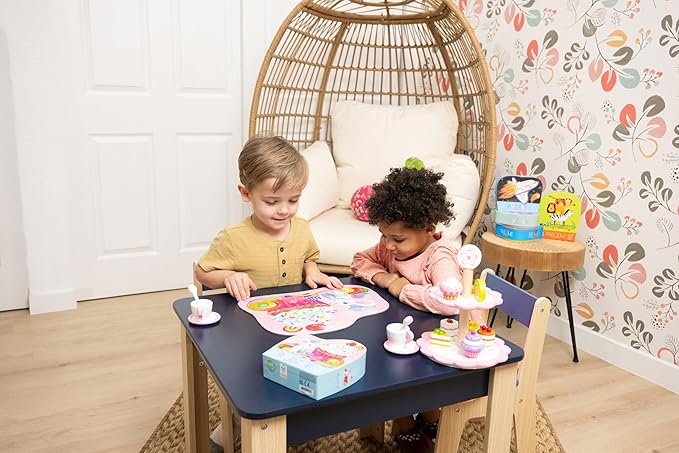 Crocodile Creek 12-Piece Mini Jigsaw Puzzle - Fun Floor Puzzles for Kids Ages 2-4 and Up - Heavy-Duty Shaped Box for Storage - Just Hatched - 12" x 9" Finished