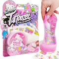 SLIMYGLOOP Tattoozee, Hello Kitty and Friends Tattoo Transfer Slime Kit, Sensory Play for Kids Ages 6+, Strawberry Scented, Glitter Texture