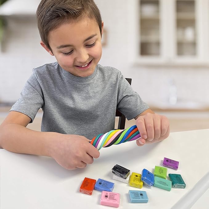 Hapinest Make Your Own Clay Handprint Bowl Kit for Kids, Arts and Crafts for Boys & Girls Ages 6 Years and Up