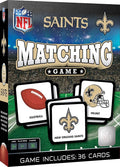 MasterPieces Sports Games - New Orleans Saints NFL Matching Game - Game for Kids and Family - Laugh and Learn