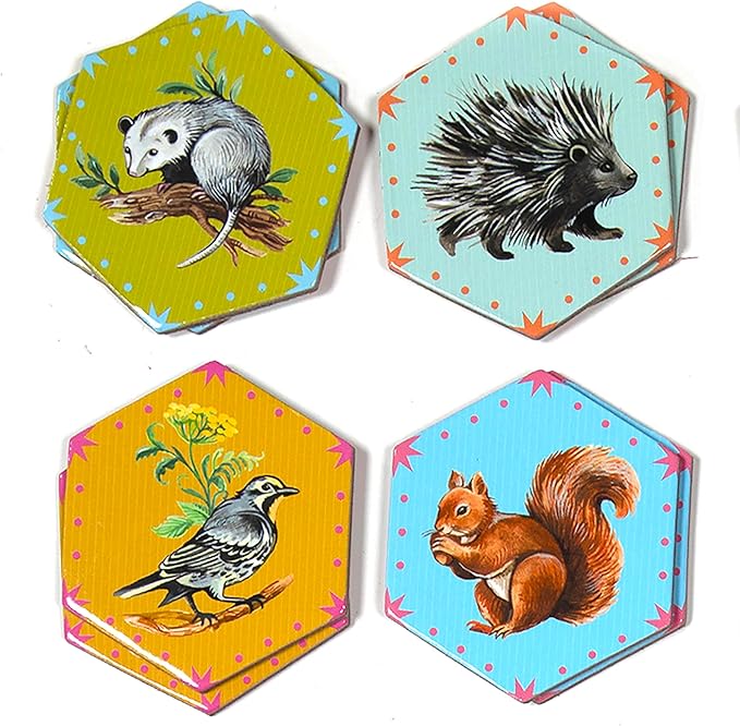 eeBoo: Memory and Matching Game - Life in a Meadow - 24 Pairs, Develops Recognition, Concentration, Memory & Vocabulary Skills, Age 3+
