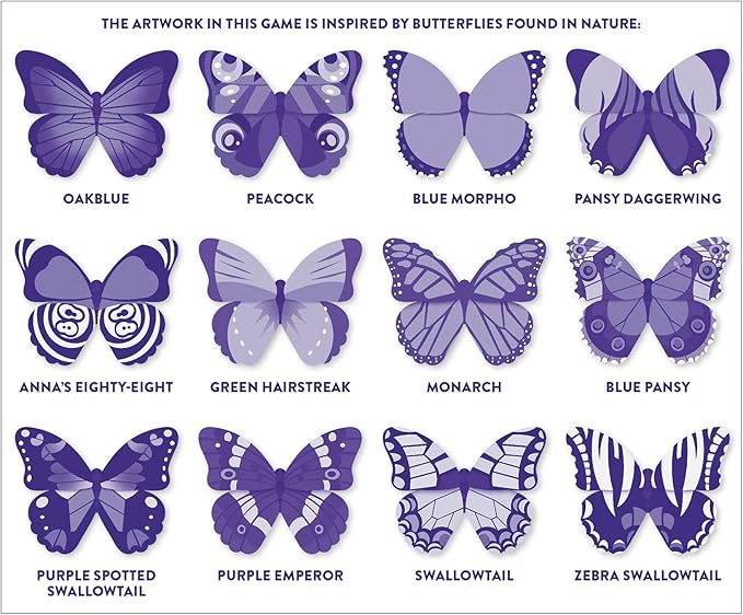 Mudpuppy Butterflies Shaped Memory Match, Multicolor