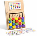 Memory Care Games for Seniors, Wooden Handhold Games for Elderly with Dementia, Large Dementia Activties for Patients, Easy Cognitive Alzheimers Products Puzzle Maze Matching Board Gifts
