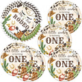 40pcs My First Rodeo Birthday Party Decoration Western Cowboy Rodeo Theme Party Desserts Paper Plates and Napkins for Birthday Baby Shower